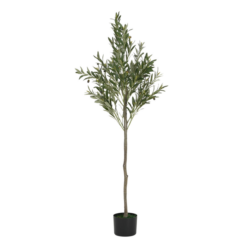 66 po olivier artificiel avec pot, H 66 po x l 31 po x P 31 po