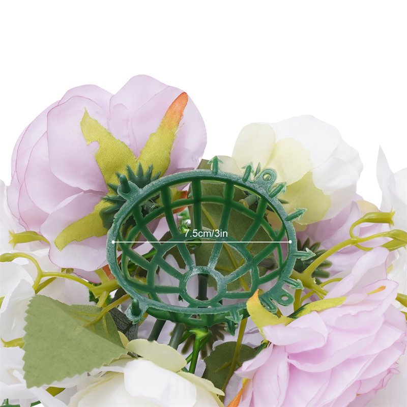 Arrangement de fleurs mixtes, Mauve / Blanc