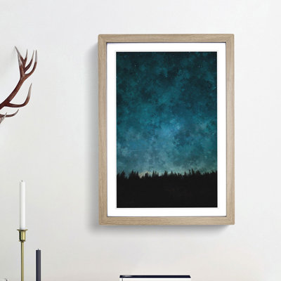 Above the Forest - Picture Frame Painting Print