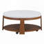 Table basse rembourrée avec tablette-1171147257