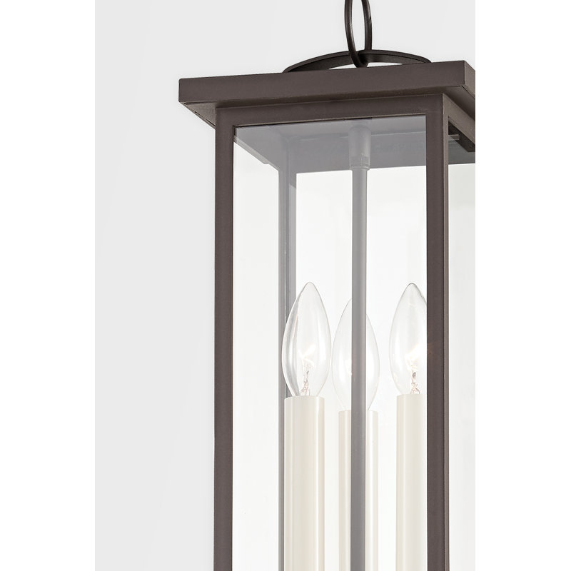 Eden 3 Light Pendant, Textured Bronze