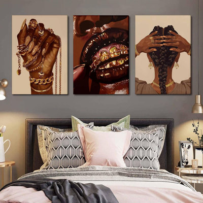 3 Piece Wrapped Canvas Print