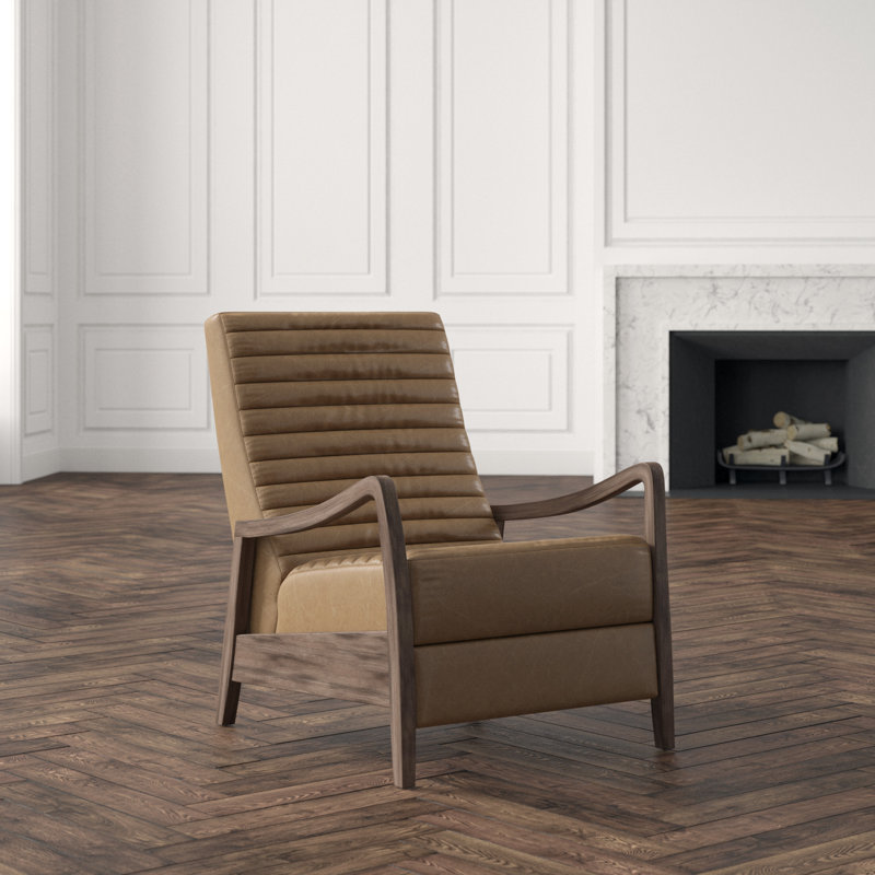 Chance Recliner, Camel Brown
