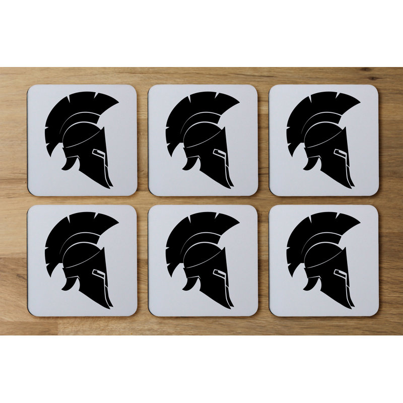 Square 6 Piece Coaster Set