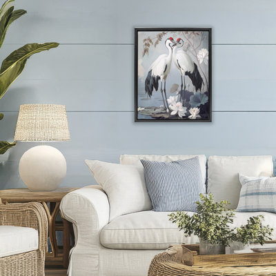 Shore Line Magic Cranes Floating Frame, design by Steve Hunziker