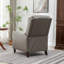 30" Wide Genuine Leather Manual Upholstered Recliner-1692770433