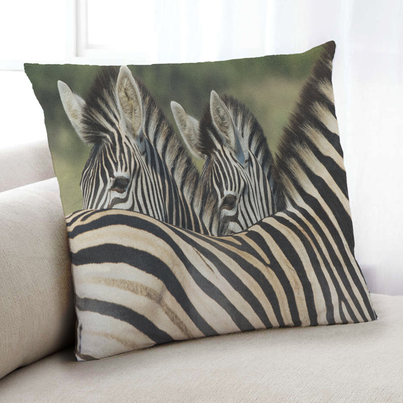 Coussin 11 animaux, Microsuède