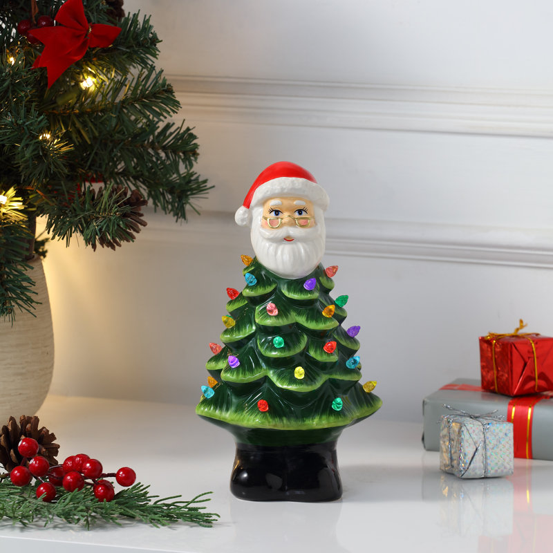 Arbre de Noël en céramique 8,5 po Nostalgic