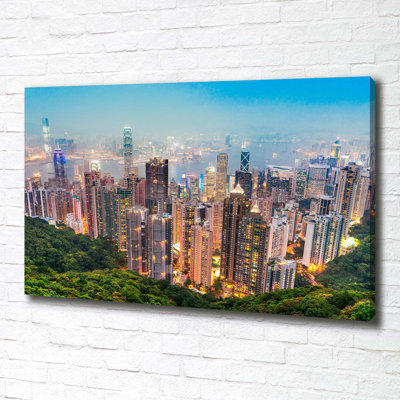 Hong Kong - Wrapped Canvas Print