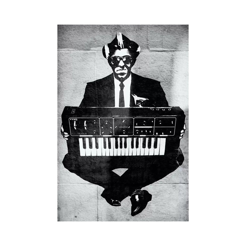 Street Bass - Wrapped Canvas Print, 66.04 cm H x 45.72 cm W x 3.175 cm D