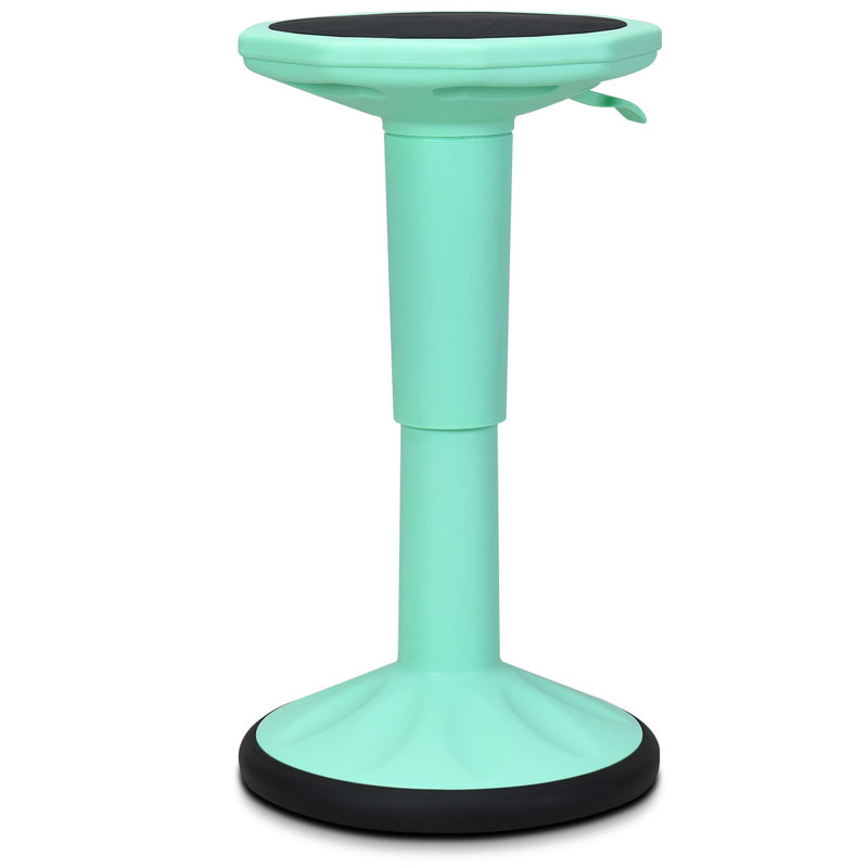 Adjustable Height Ergonomic Active Stool, Green