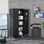 Armoire de rangement en acier pour outils avec roulettes et plaque à trous-503264019