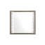 Miroir étoile blanc avec DEL