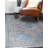 Alandrea Blue Handmade Wool Area Rug-1825311104