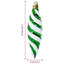 vidaXL Christmas Spiral Shape Ball-445433911