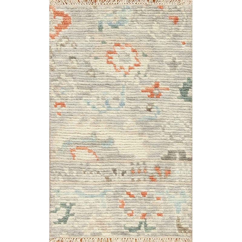Cascade Handmade Wool Floral Area Rug, Sample 2' x 3'