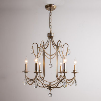 Velina 6/8-Light Dimmalbe Classic/Traditional Chandelier