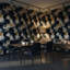 Papier peint abstrait à motif abstrait artistique