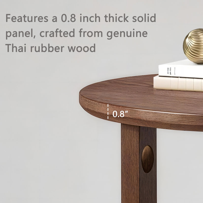 Solid Wood End Table