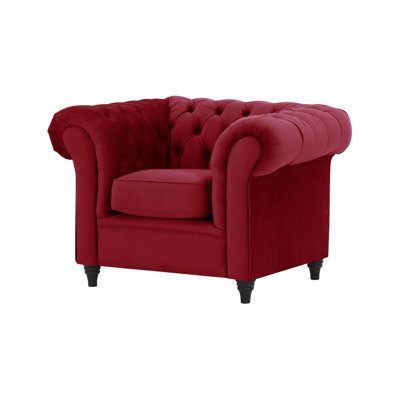 Upholstered Chesterfield Chair