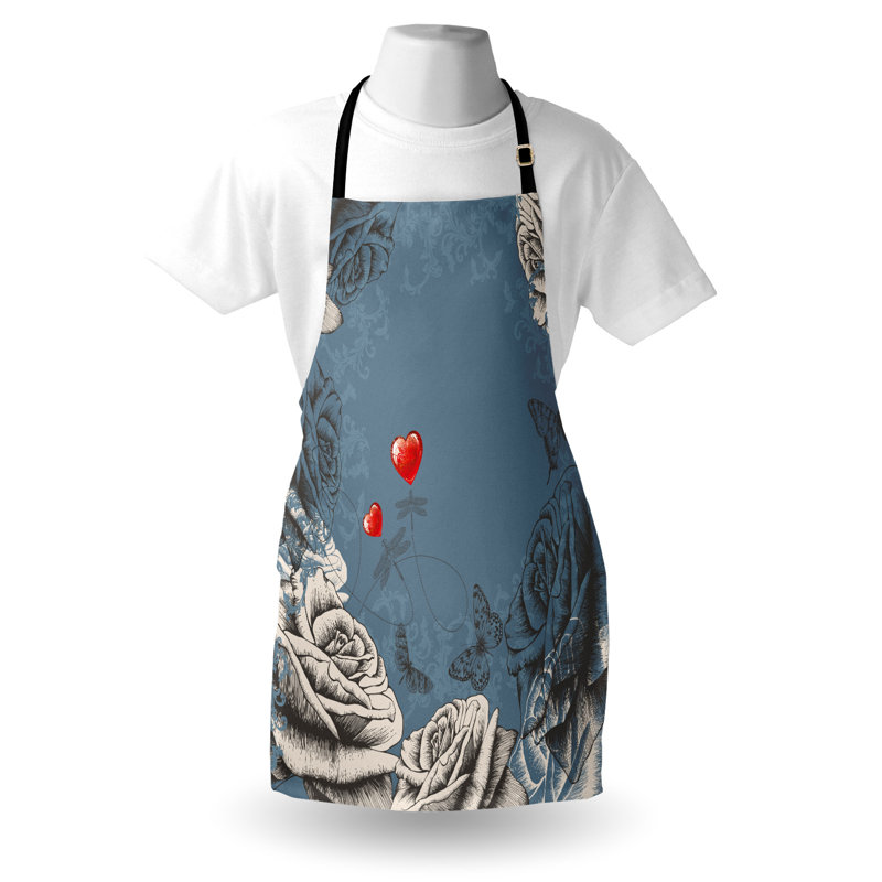 No Pattern Bib Apron