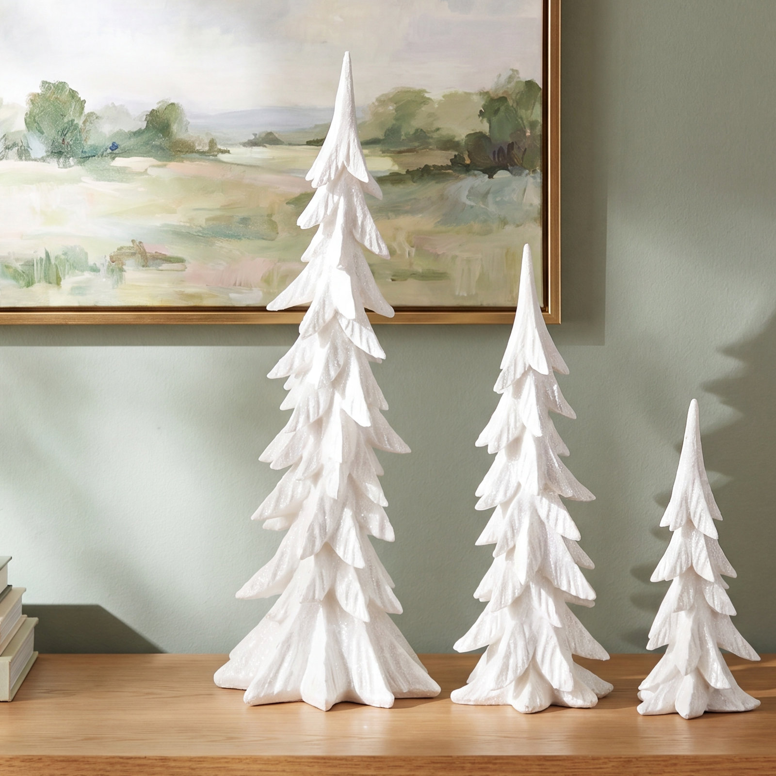 3-Piece Tabletop Christmas Tree Set