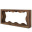 Console 63 po avec rangement brun