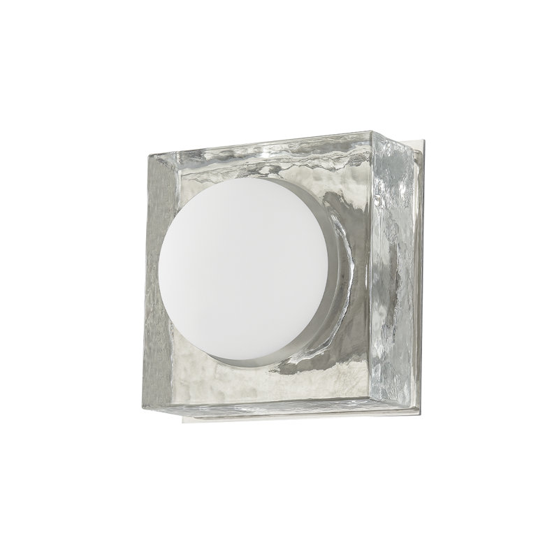 Applique murale MAYAY 1, Nickel poli