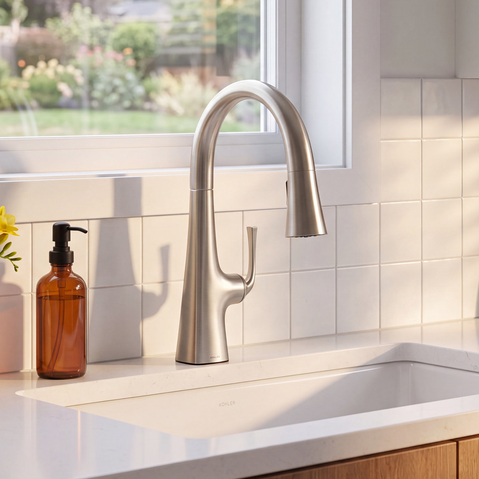 Graze Pull-Down Kitchen Faucet, Vibrant Stainless