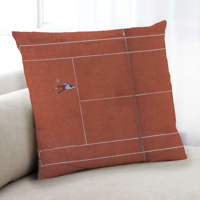Coussin Sports Sports 14, Microsuède