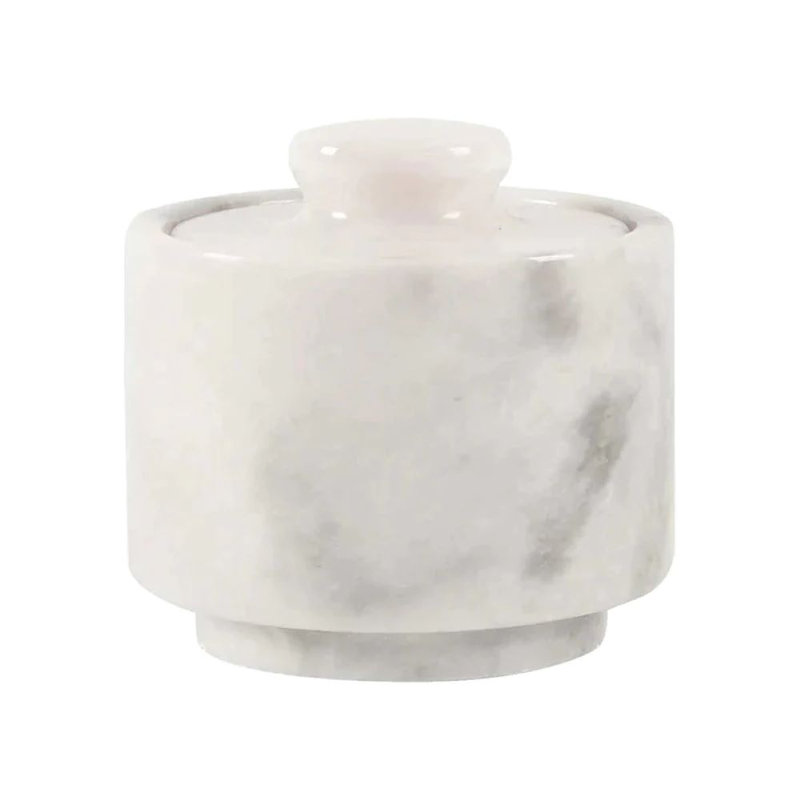 Single Salt Cellar, White