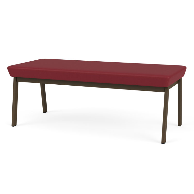 Banc en métal Newport, Bronze, Bordeaux Patriot Plus - nettoyez le vinyle avec un