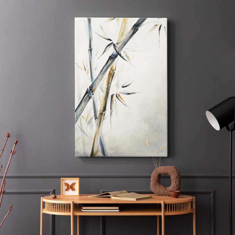 Bambou noir - Cavas enveloppés de galerie, H 18 po x l 12 po