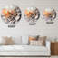 Majestic Sunset In The Mountains Landscape - Traditional Wall Clock-60328443