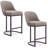 Barrelback Stool with Linen Seat and Metal Base-1246237450-1259001150-1246237444