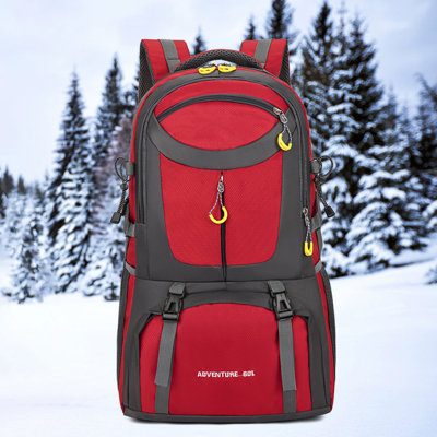 Backpack 2026 Multi Functional Mountaineering Bag Summer Large Capacity Waterproof Outdoor Hiking Backpack Travel Load Reduction Backpack