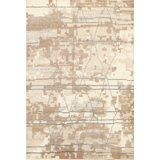 One-of-a-Kind 5'5" X 7'7" Wool Area Rug in Beige