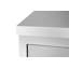 Armoire murale en acier inoxydable avec portes à charnières-109592102