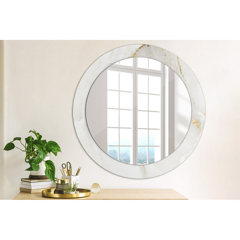 Huldar Glass Flat Wall Mirror