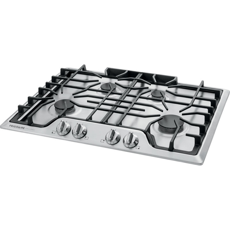 Cuisson à gaz de 30 po avec 4 brûleurs et grilles continues Frigidaire Gallery
