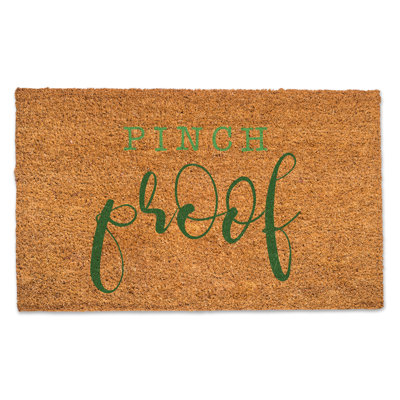Non-Slip St. Patrick's Day Outdoor Doormat
