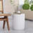Charming Lightweight Concrete End Table With Stylish Design For Outdoor Spaces