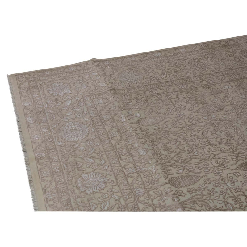 Silk and Wool Oriental Area Rug