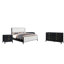 Berkeley Black Queen 4-Piece Bedroom Set-1333364609-1333364611