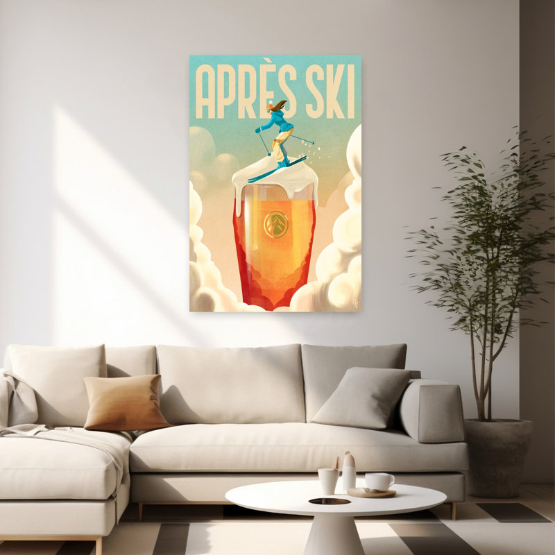 Art contemporain Art contemporain, H 60 po x l 40 po