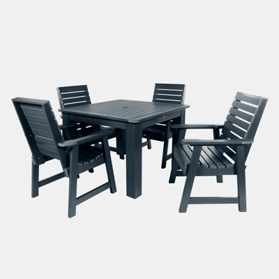 Weatherly 5-Piece Square Dining Set