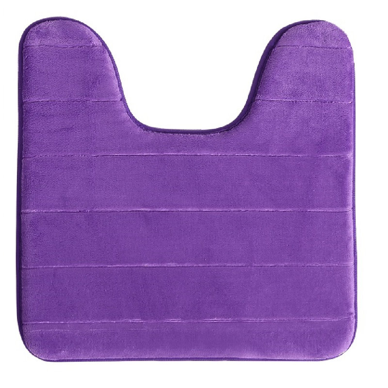 Bryen Memory Foam Non-Slip Contour Mat, Purple