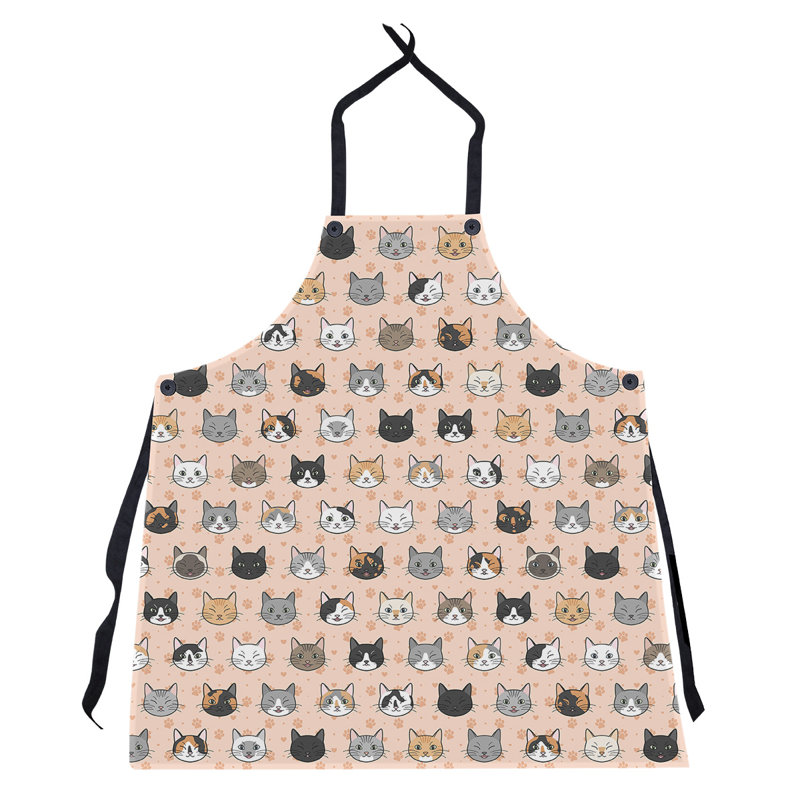 Bib Apron, Orange
