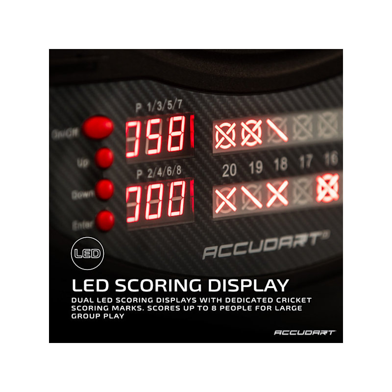 Jeu de fléchettes électronique Accudart Nova
