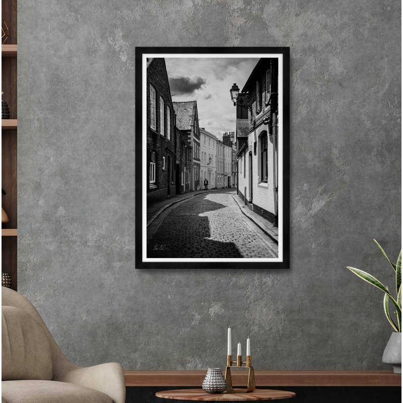 Quiet European Streetscape II Print by Tim Klein